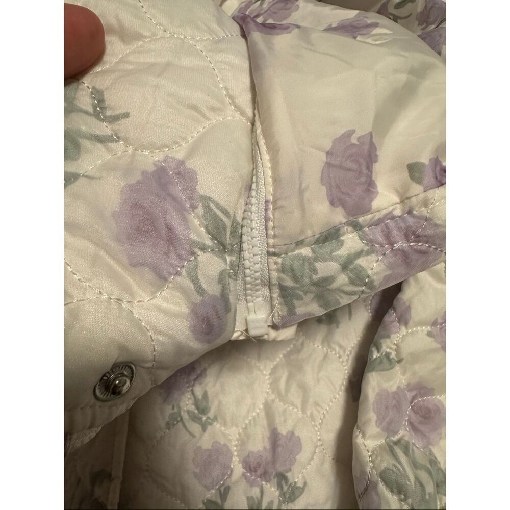 Ivy City size 1X quilted floral jacket retails $158 - NWT - Picture 8 of 8